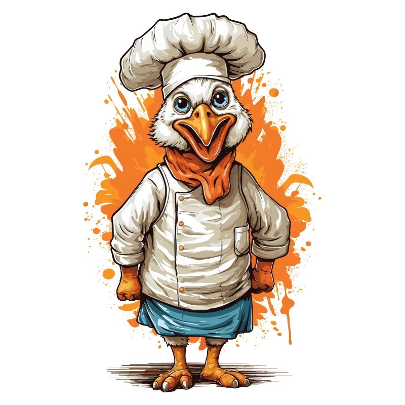 Cool dinde Chef joyeux cadeau de Thanksgiving