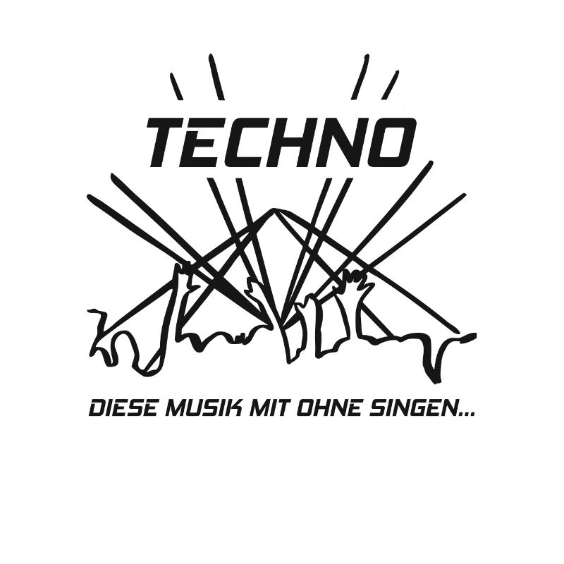 Techno - Diese Musik mit ohne singen-DJ Kopfhörer