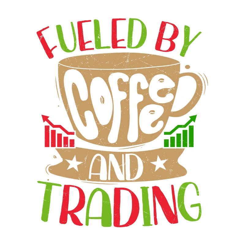 Alimenté par le café et le trading Trader du marché boursier I