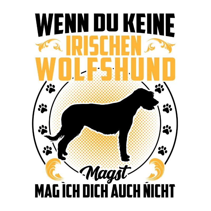 Irischer Wolfshund nicht mögen Windhund
