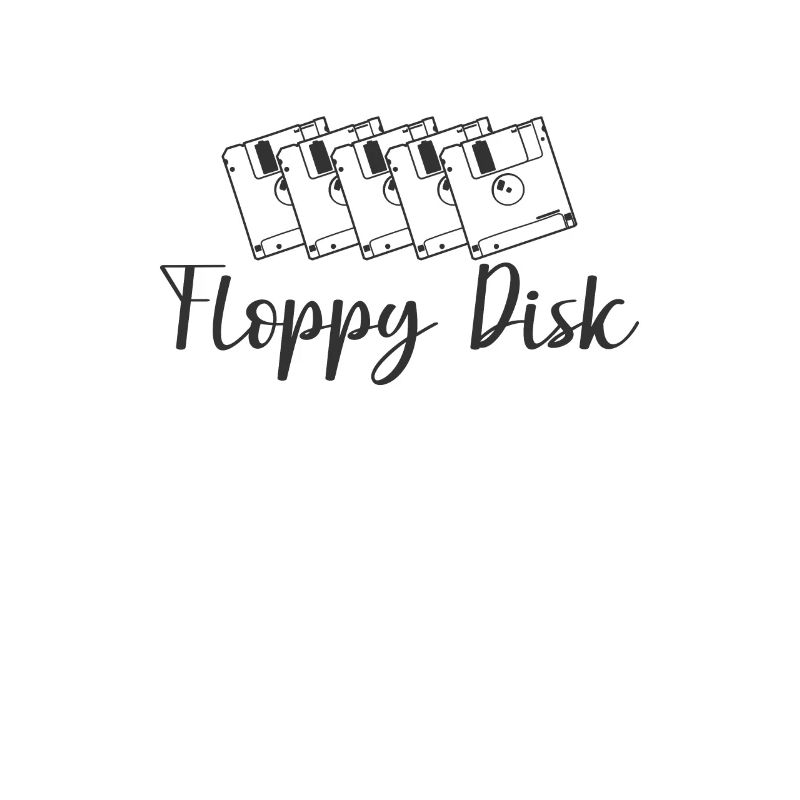 Support de données de module de stockage rétro de disquette