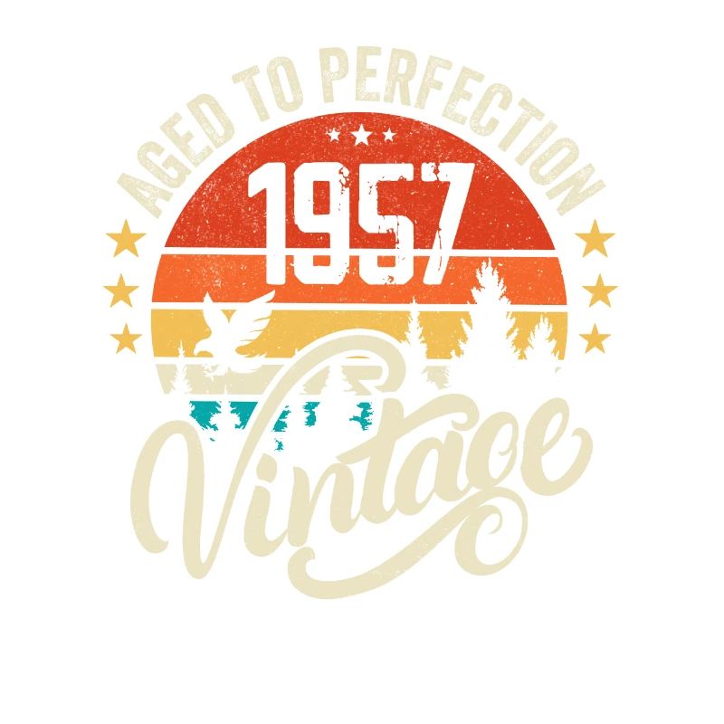1957 Vintage - Geburtstagsgeschenk 1957 Retro 1957