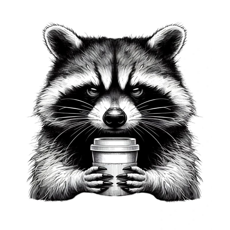 Grumpy Raccoon