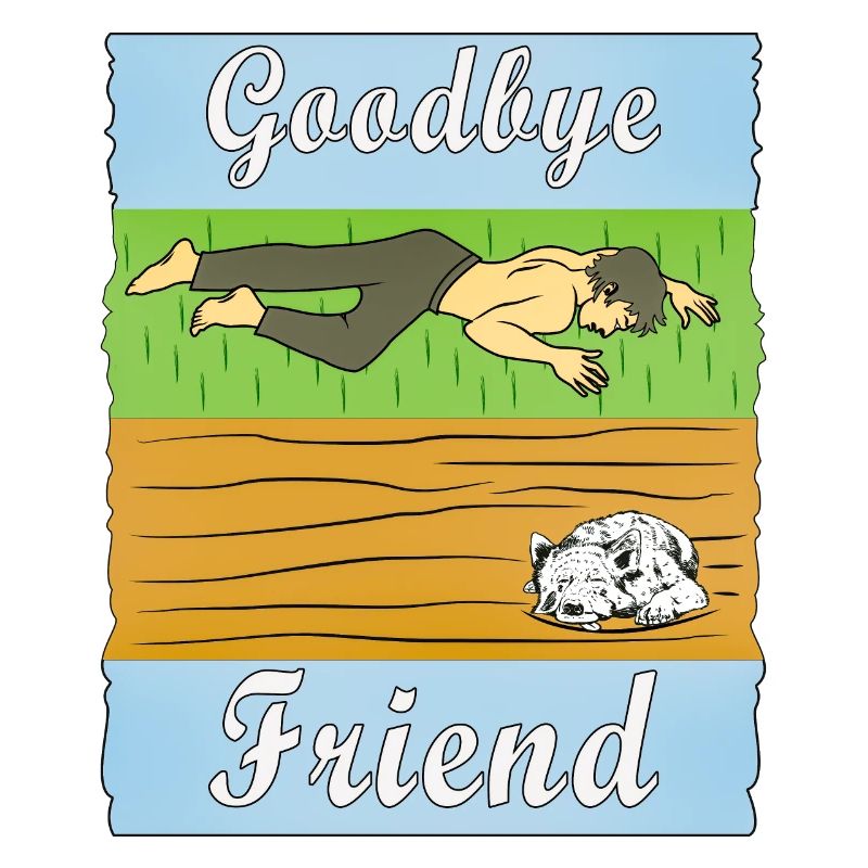 MAN SAD DOG