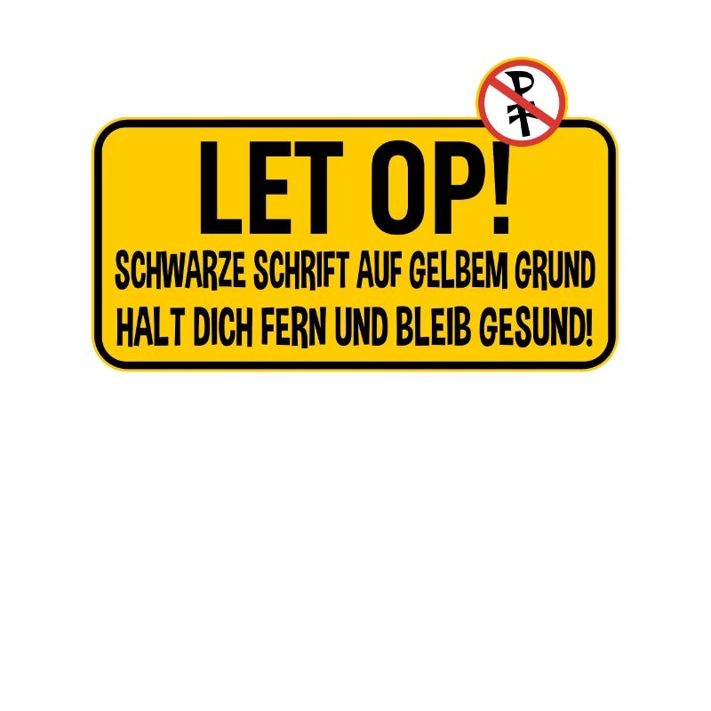 Humor and caution Holland drivers warning
