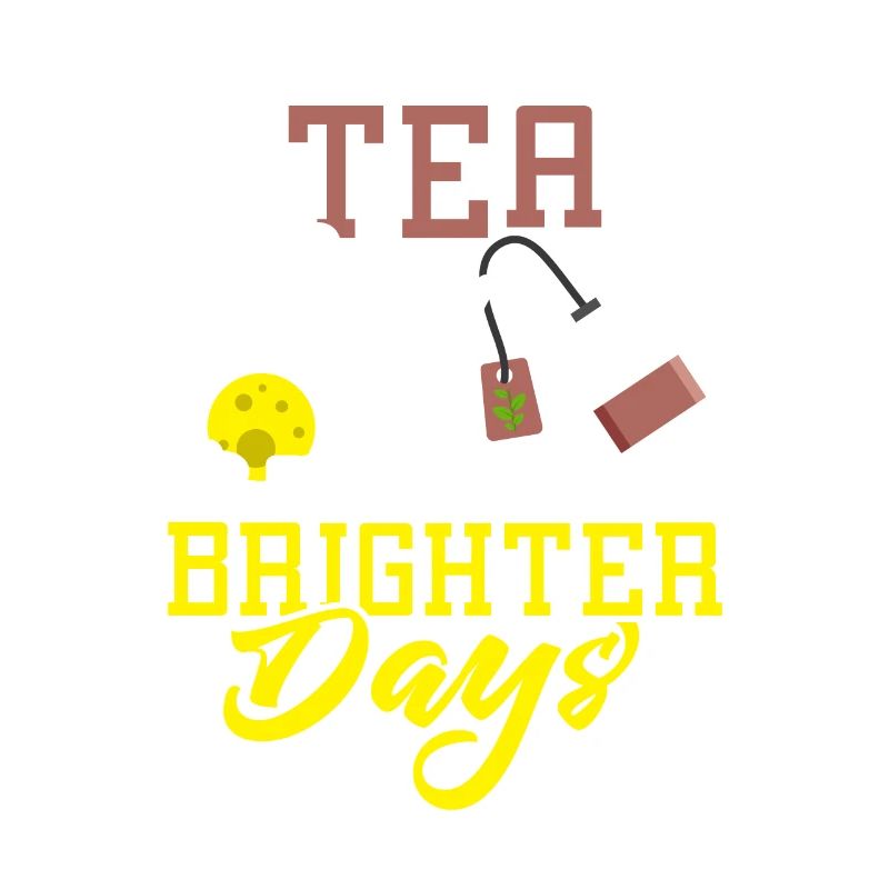 A tea bag away from brighter days Tea Bag Mug Tea