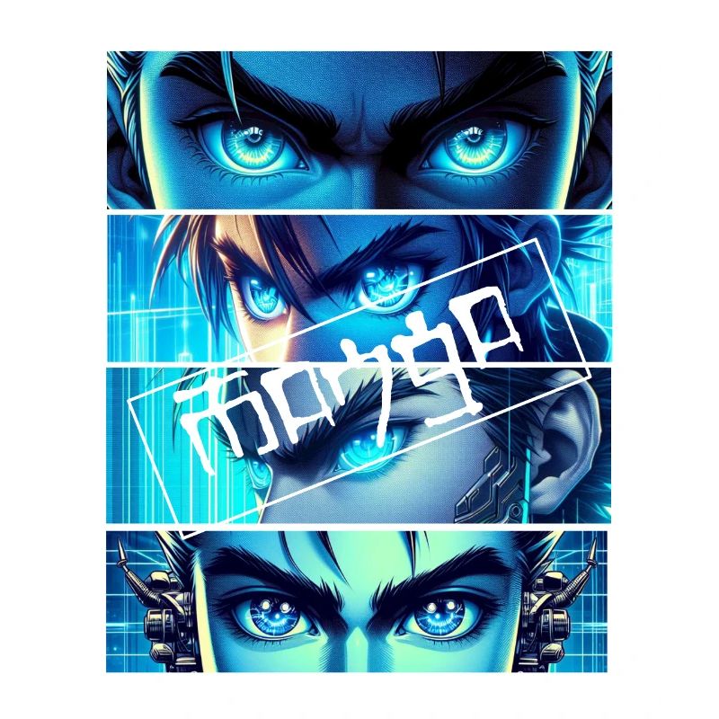 manga style Anime Comics