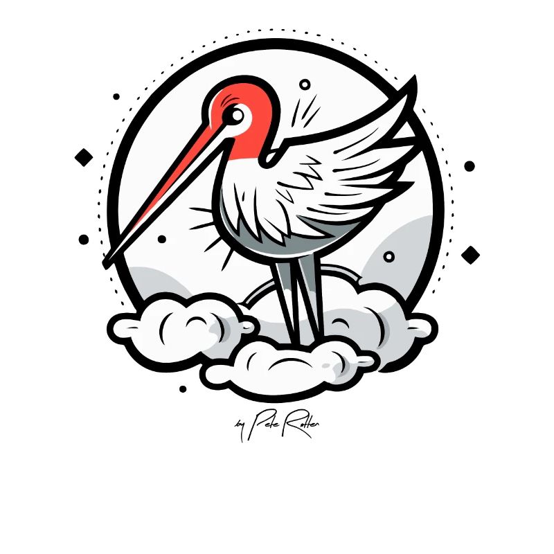 La cigogne arrive