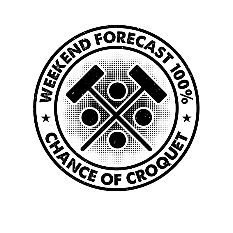 Prévisions du week-end 100% de chances de croquet