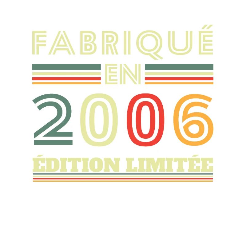Fabriqué En 2006 Édition Limitée