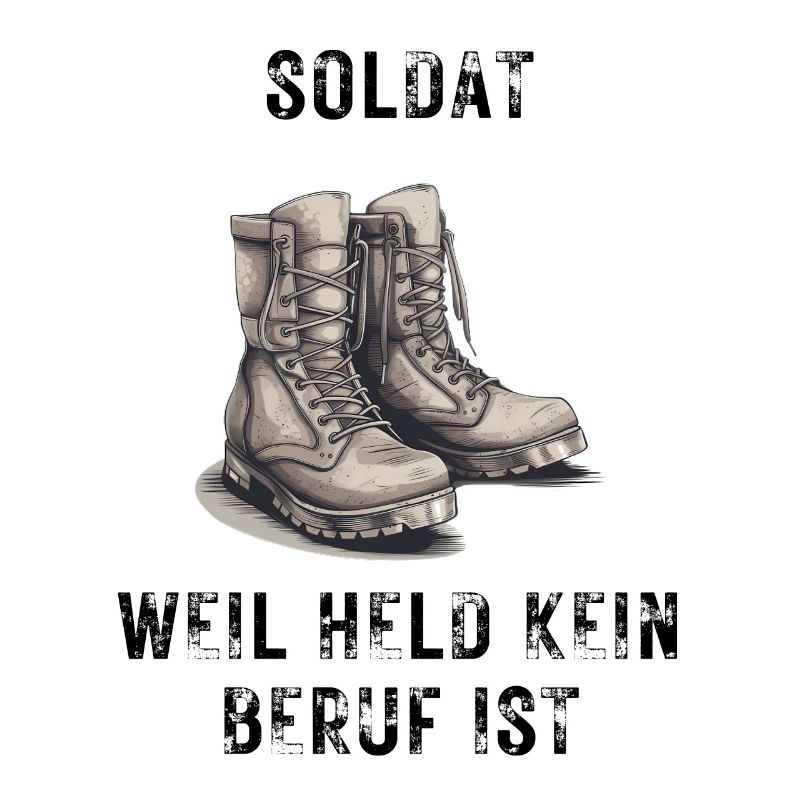 Soldat weil held kein Beruf ist