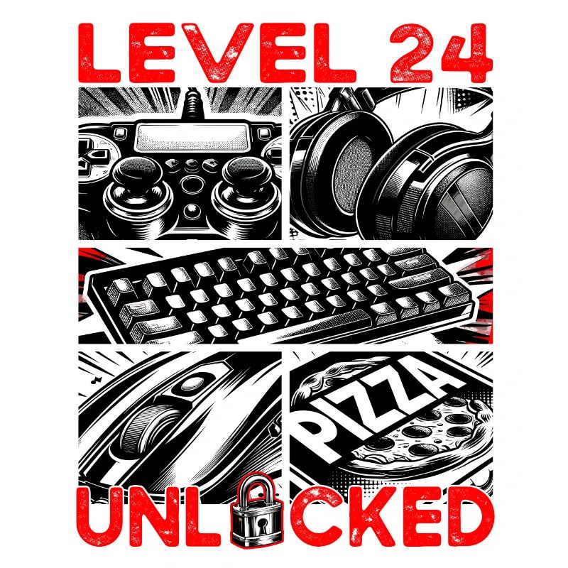 Geburtstag Level 24 freigeschaltet Gaming & Zocker