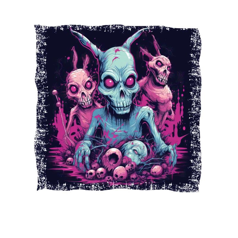 Easter Bunny Zombie Celebration