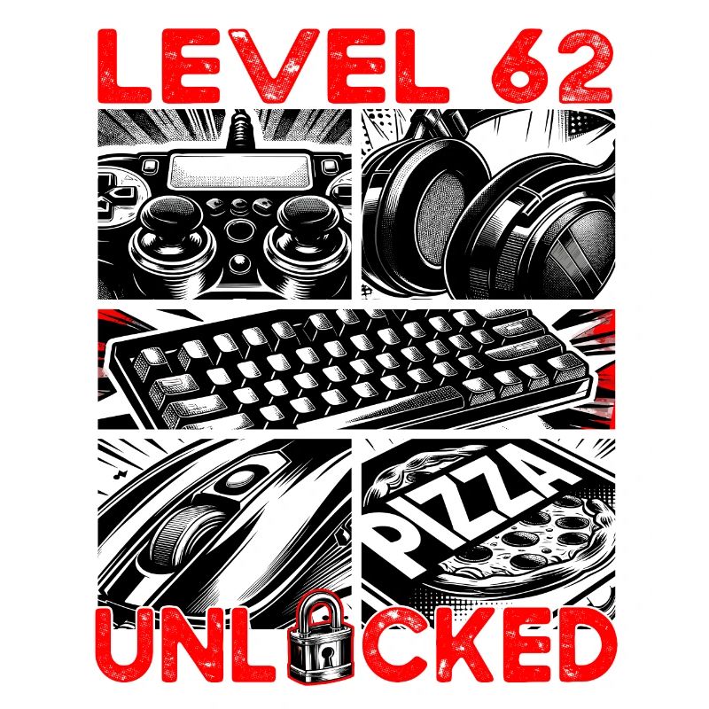 Geburtstag Level 62 freigeschaltet Gaming & Zocker
