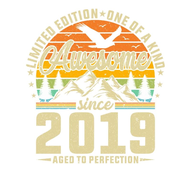 Unique 2019 Vintage Abstract Artwork