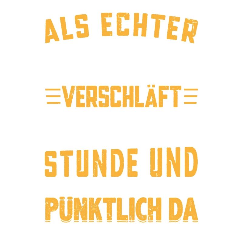 Real German Fun Fun Saying Sleepy Man