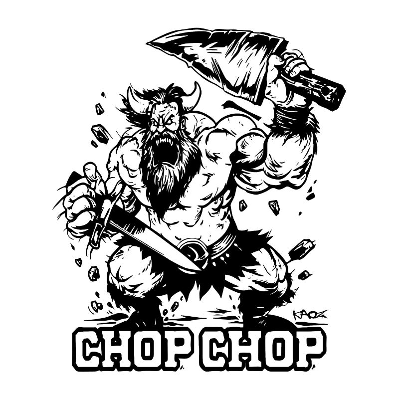 Chop Chop Viking barbare
