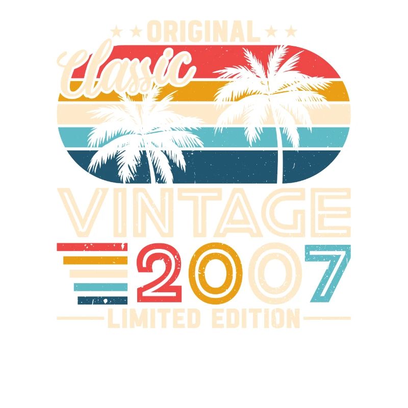 Vintage 2007 Geburtstagsgeschenk
