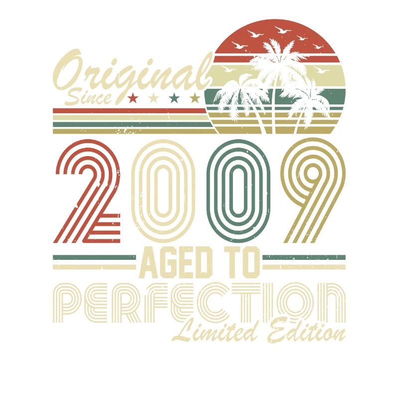 Unique 2009 Vintage Retro Artwork