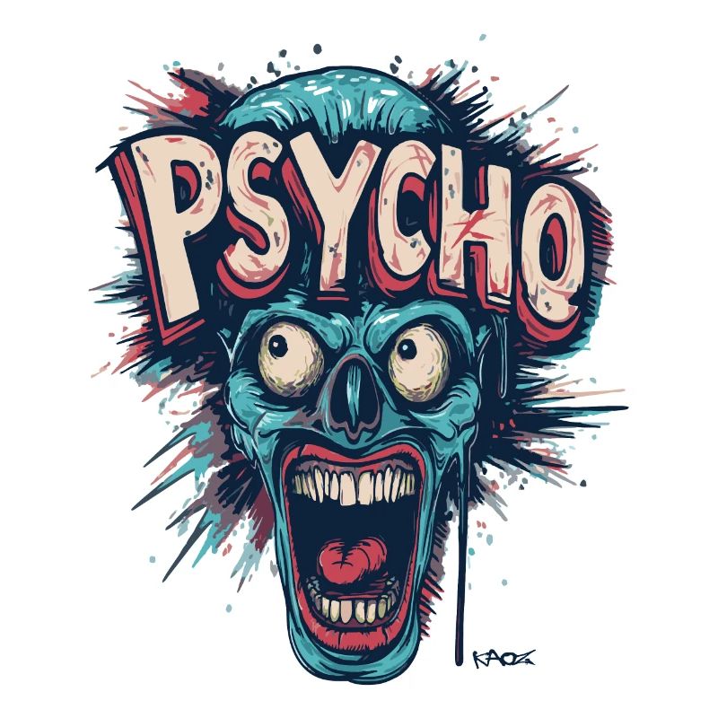 Never go completely crazy, don't become a psycho
