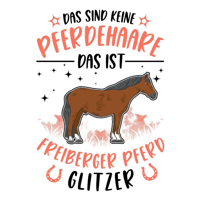 Freiberger Pferd Glitzer