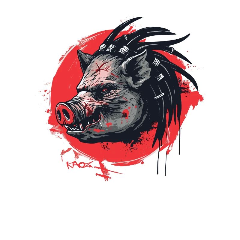 Alien UFO Predator Predator Pig