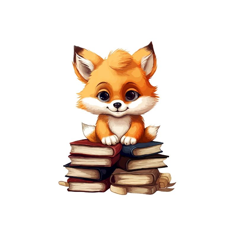 Reading fox