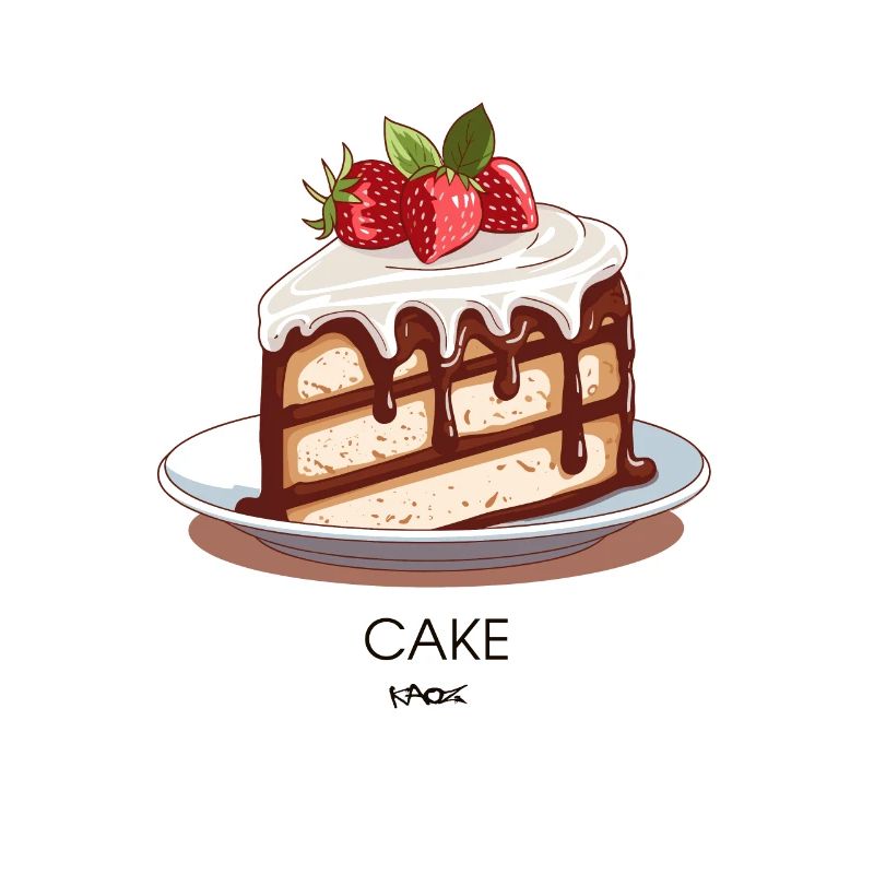 Ein Stück Kuchen, Erdbeerkuchen