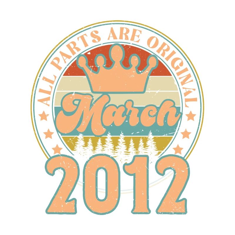 March 2012. March 2012 Birthday Gift. March.