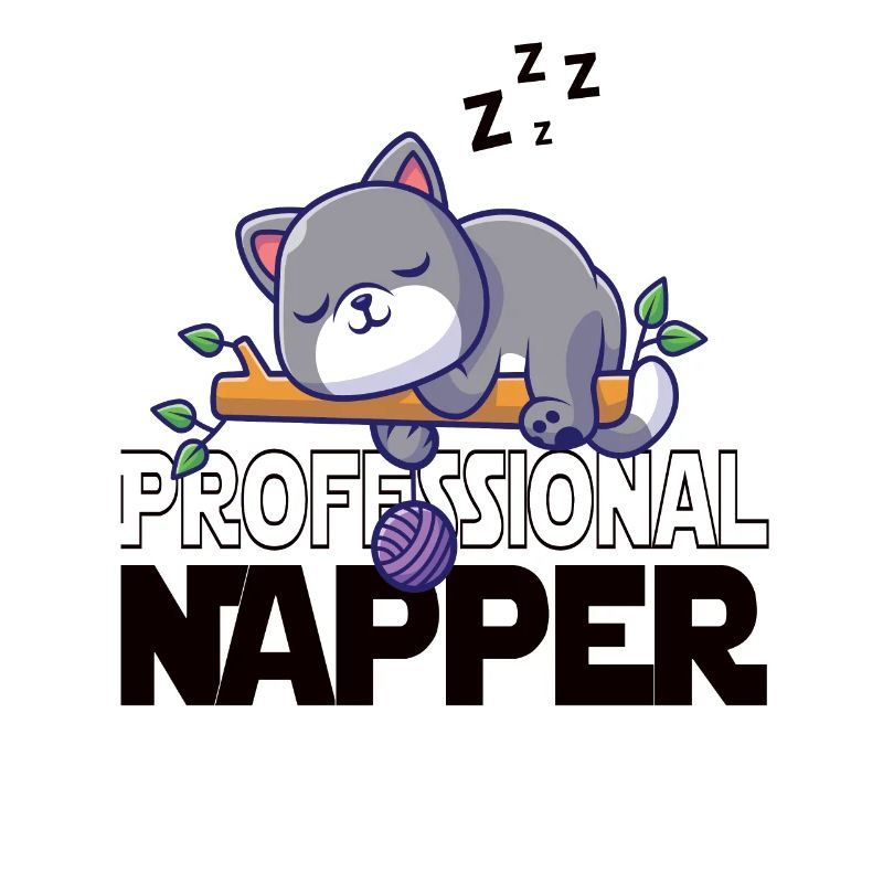 Professinonal sieste, chat, chats, bébé, chats
