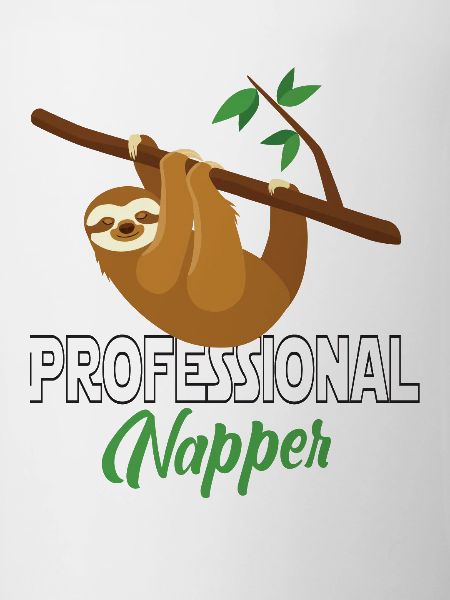 Professinonal Napper, Sloth, Sloth, Sleeping,