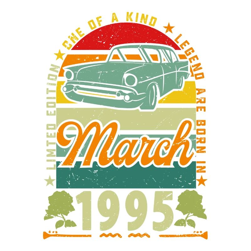 March 1995, March 1995, March 1995.