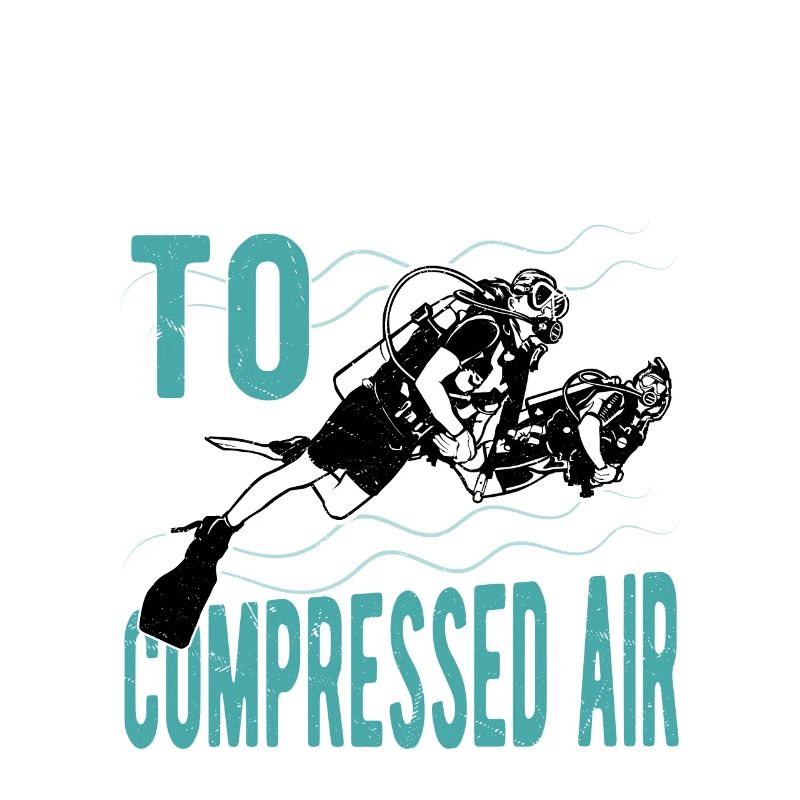 Addicted To Compressed Air Scuba Diving Diver
