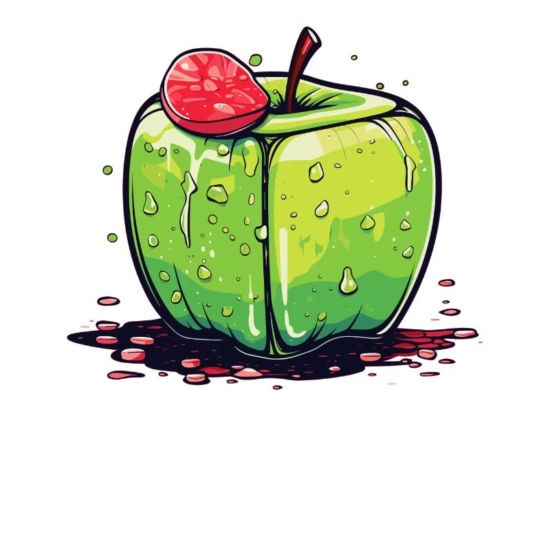 Würfel Apfel Cube Apple