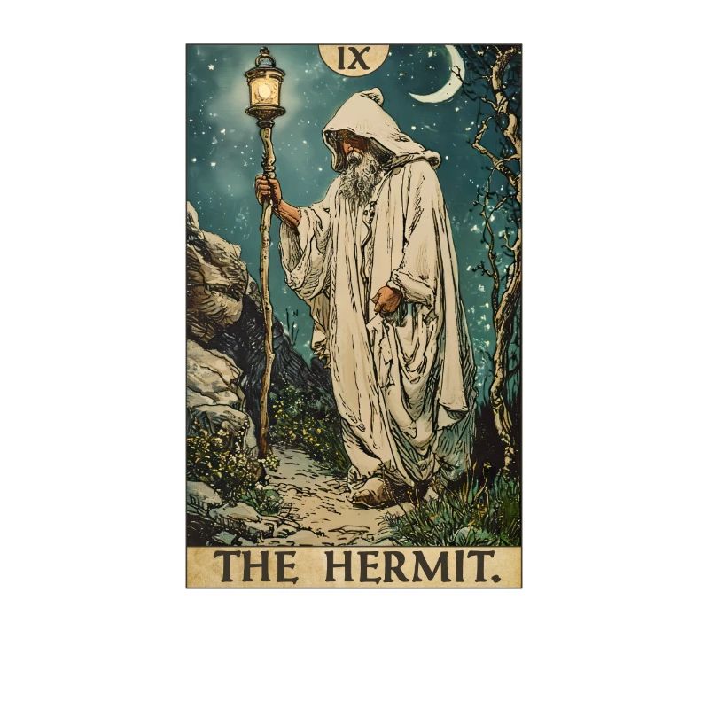 Tarotkarten Tarotkarte The Hermit Der Eremit