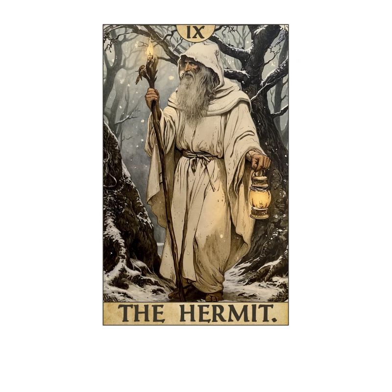 Tarotkarten Tarotkarte The Hermit Der Eremit