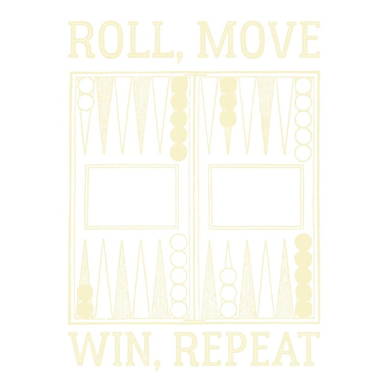 Backgammon Player Board Game King Funny Humor
