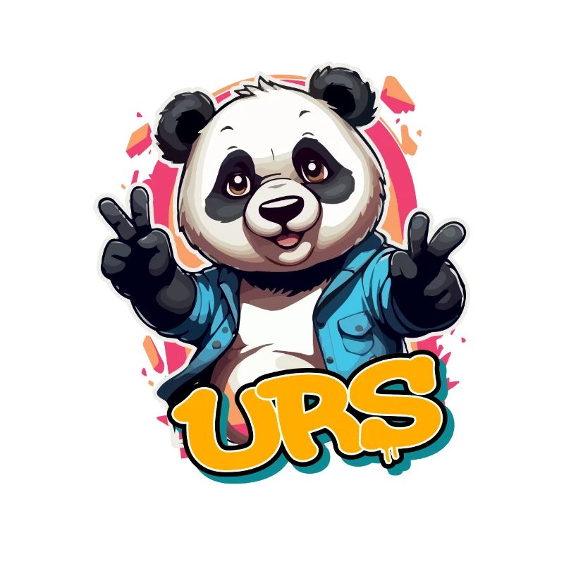 LARS - Beau prénom de garçon avec panda cool