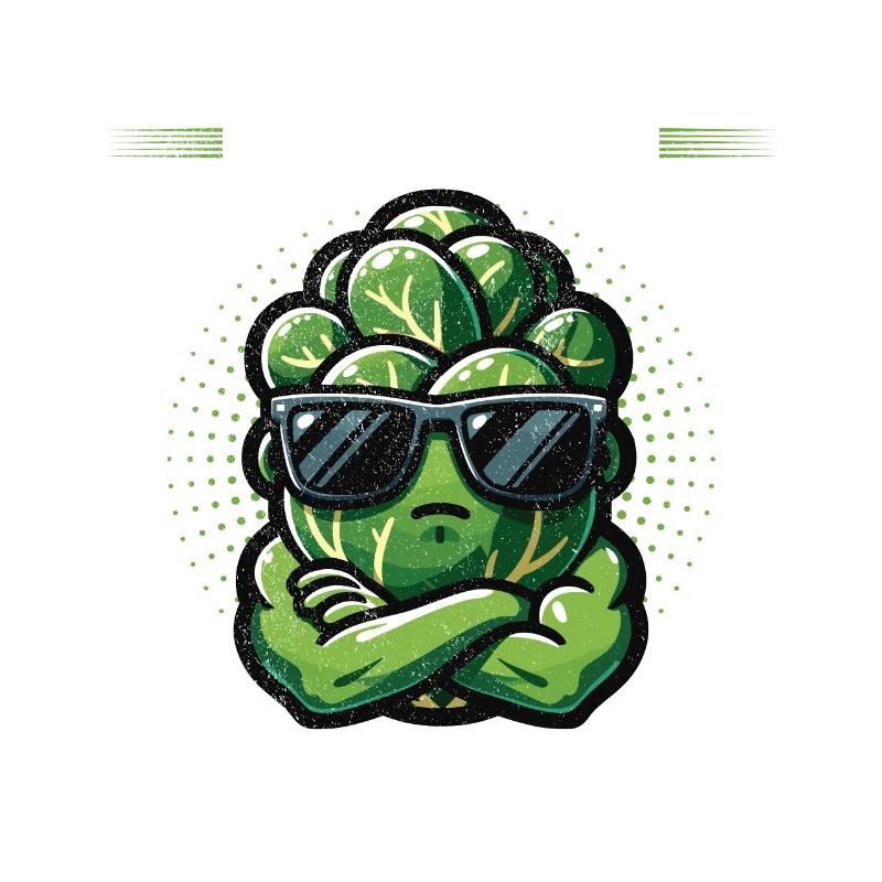 Brussels Sprouts Lover Funny Vegetable