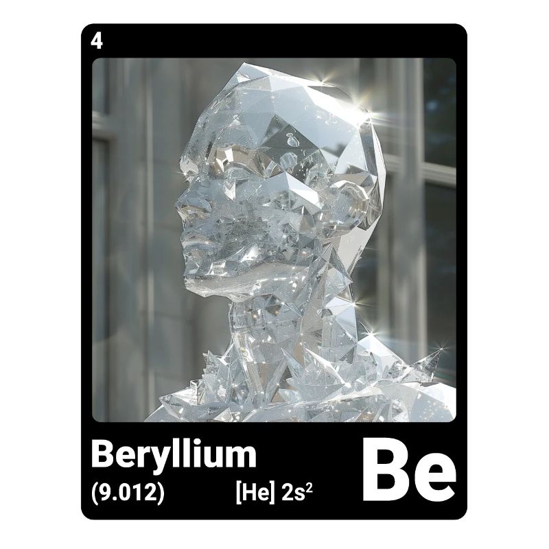 Beryllium - Be - chemical element 004