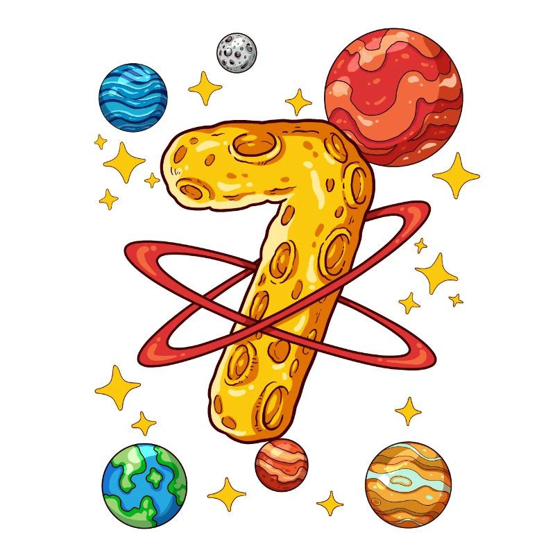 7 Anniversaire Astronaute de l’espace 7 ans