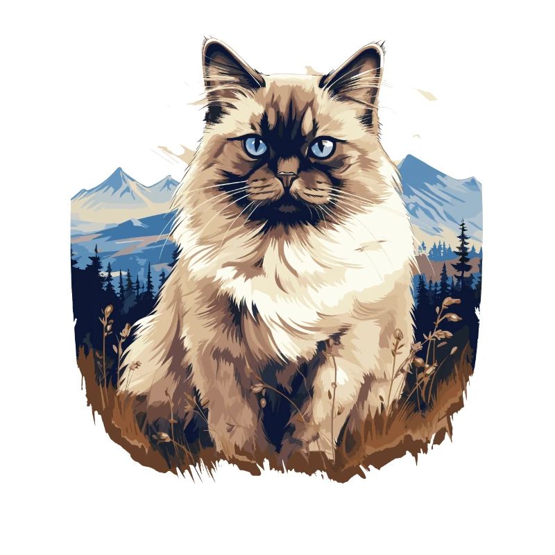 Birman Cat Birma Katze