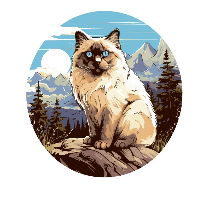 Birman Cat Birma Katze