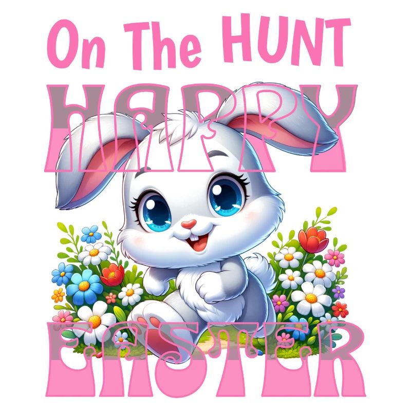 EASTER BUNNY "Happy Easter"