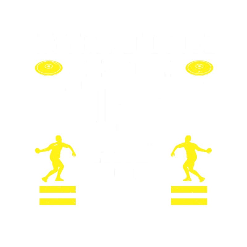 Diskuswerfer Leichtathlet Disc Throw