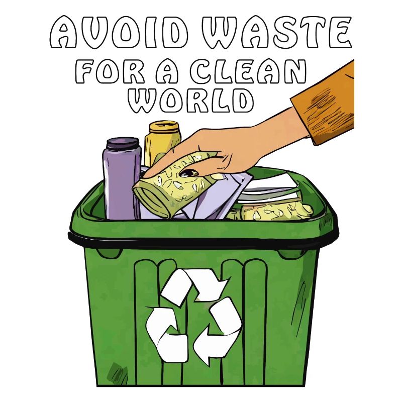 MÜLLTONNE AVOID WASTE FOR A CLEAN WORLD