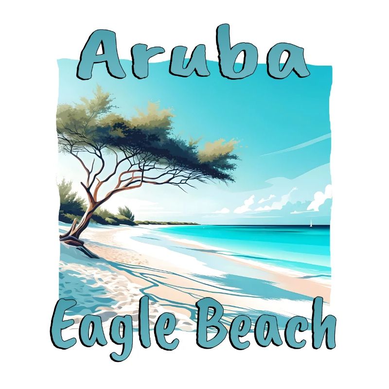 Aruba Urlaub Eagle Beach Design