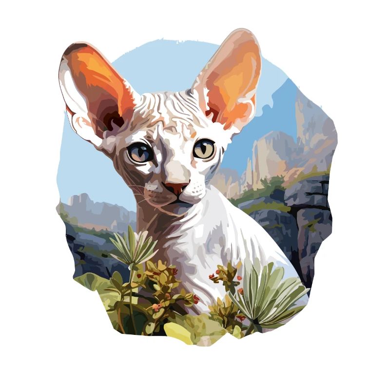 Cornish Rex Kätzchen Cornish Rex Katze