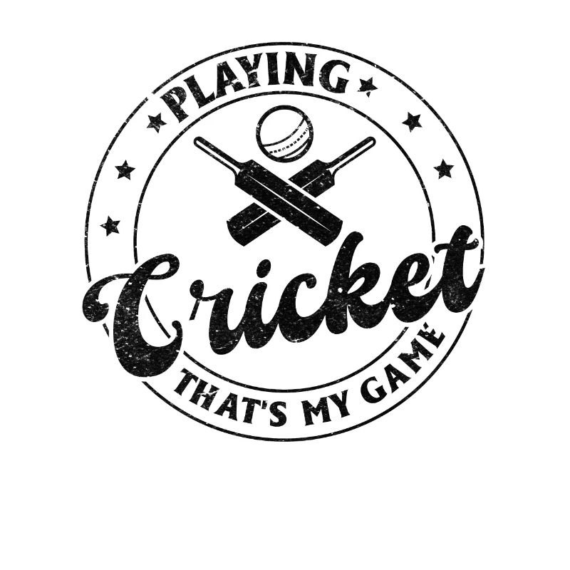 Jouer au cricket, c’est mon jeu - Cricketer Cricket