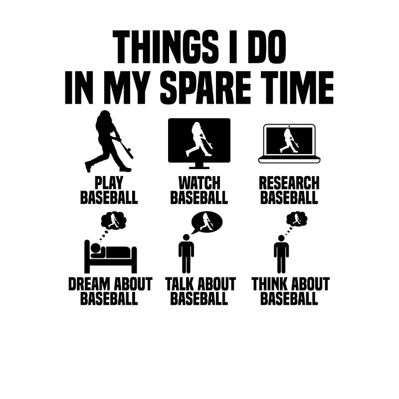 Ce que je fais dans mes temps libres Baseball